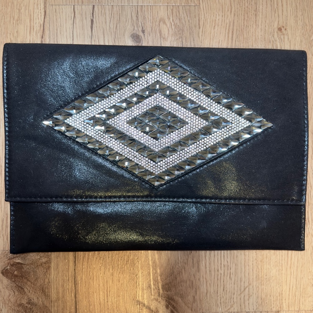 Vintage Black Clutch